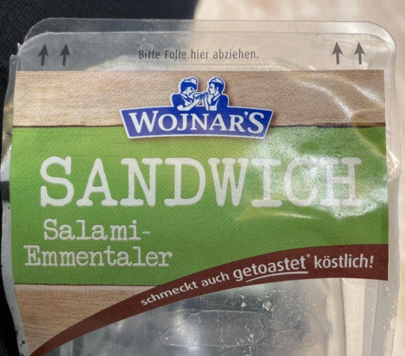 Fotografie - Sandwich Salami-Emmentaler Wojnar's