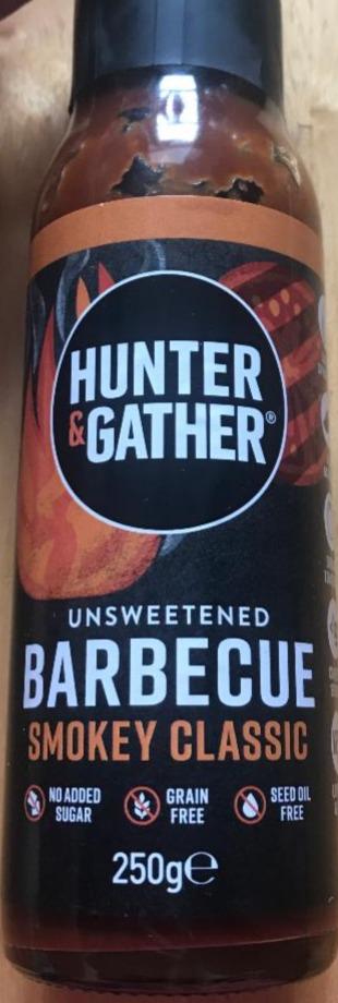 Fotografie - Barbecue unsweetened smokey classic sauce Hunter & Gather