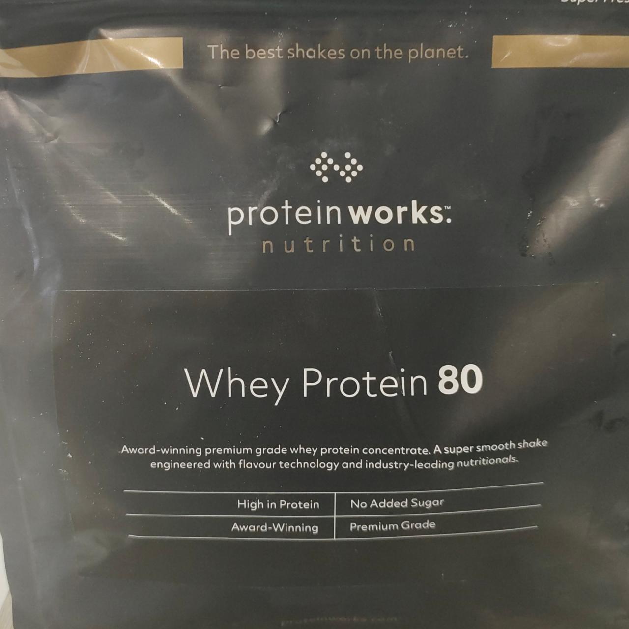 Fotografie - TPW Whey Protein 80 unflavoured