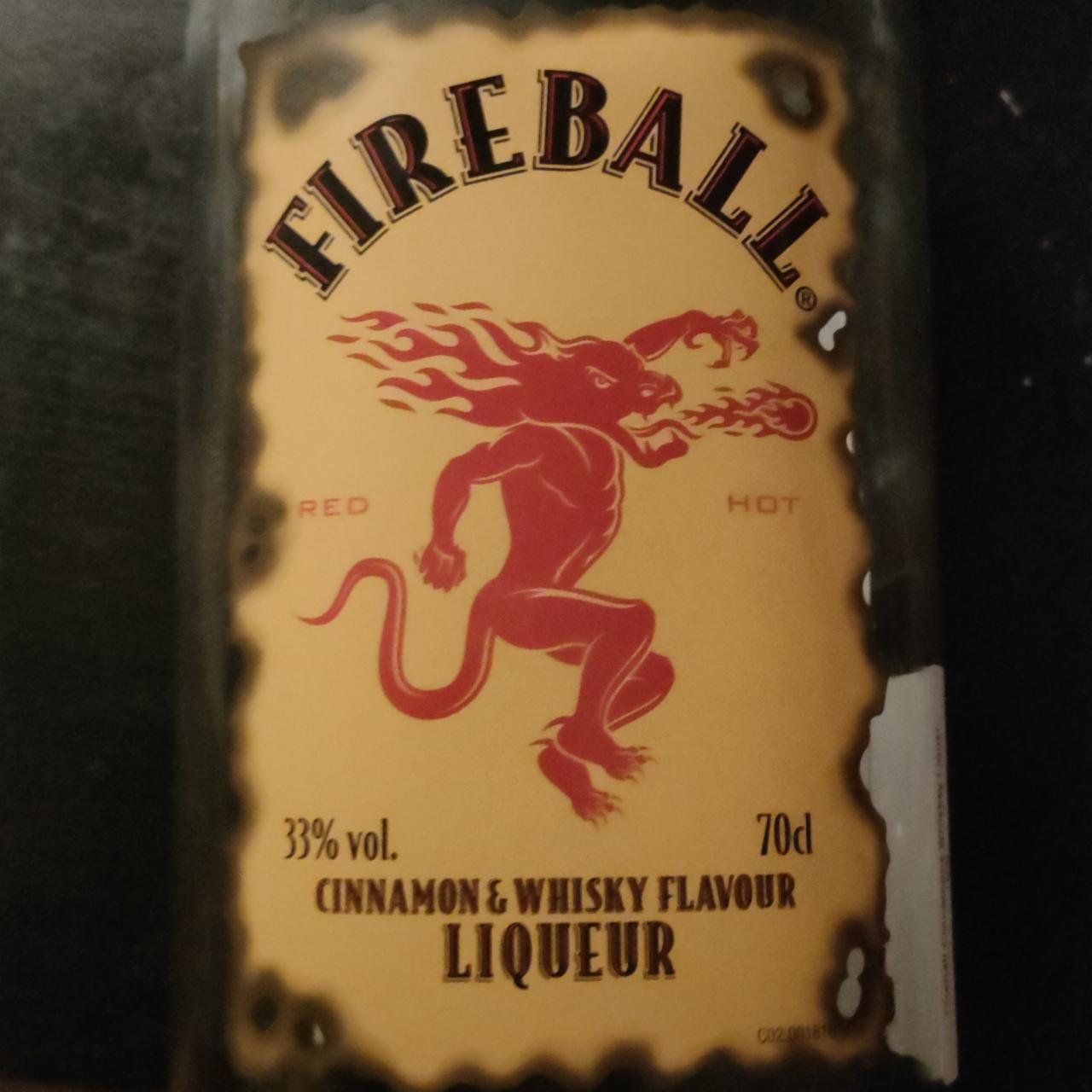 Fotografie - Cinnamon & Whisky flavour liquer Fireball