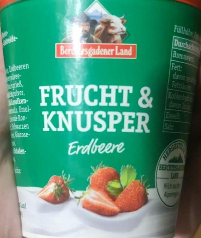 Fotografie - Frucht Knusper Erdbeere Berchtesgadener Land