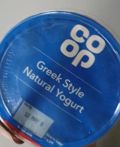 Fotografie - Greek Style Natural Yogurt - Coop