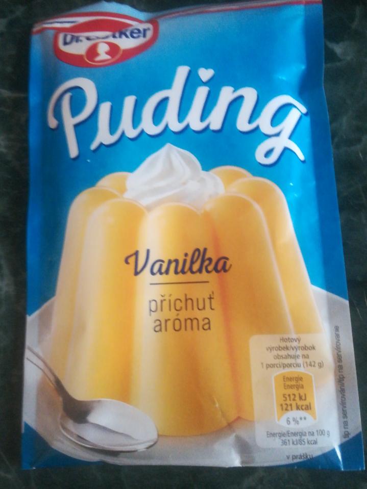 Fotografie - Puding vanilka (hotový výrobek) Dr.Oetker
