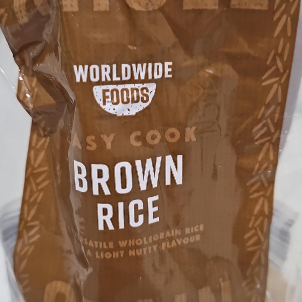 Fotografie - Easy Cook Brown Rice Worldwide Foods