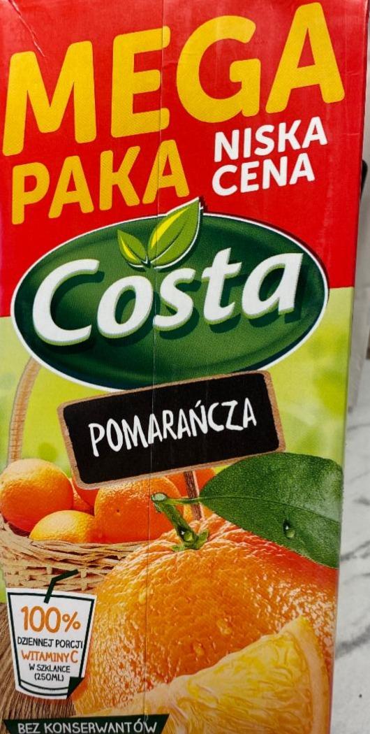 Fotografie - nápoj pomeranč Costa
