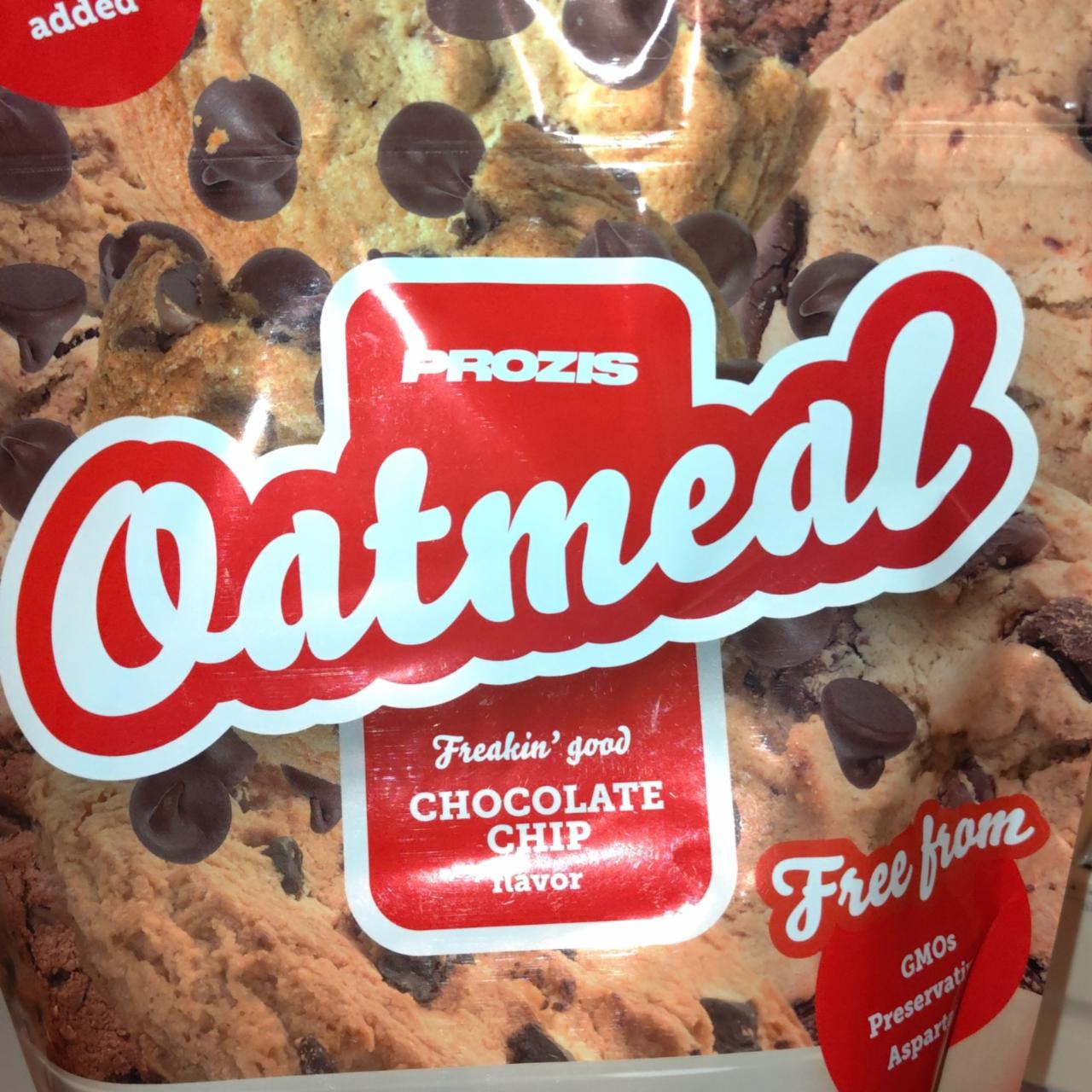 Fotografie - Oatmeal Chocolate Chip flavor Prozis