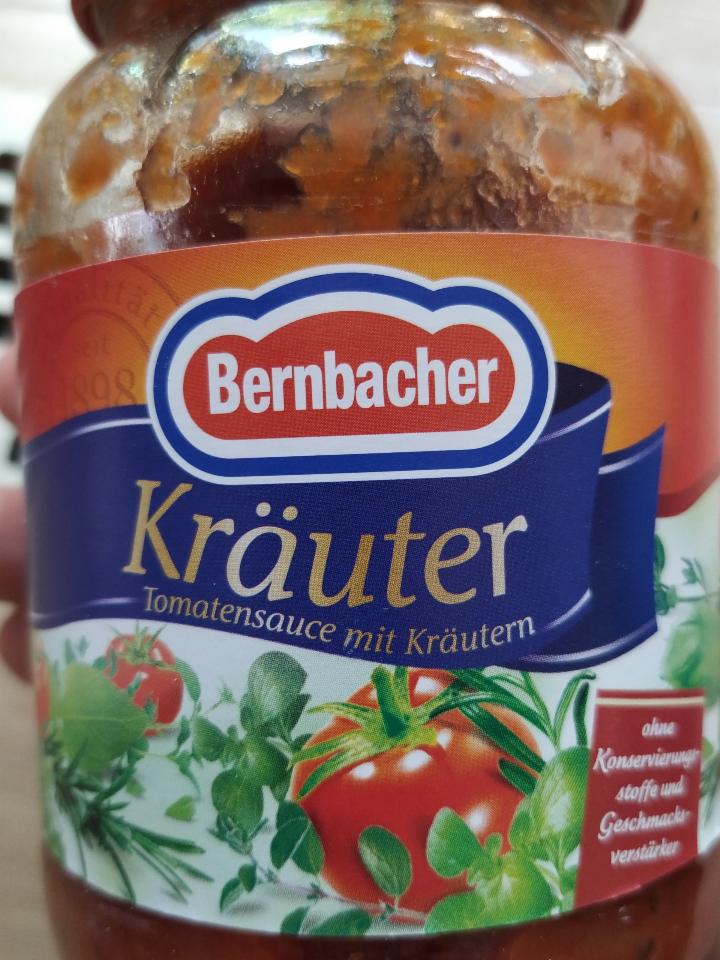 Fotografie - Kräuter tomatensauce mit Kräutern Bernbacher