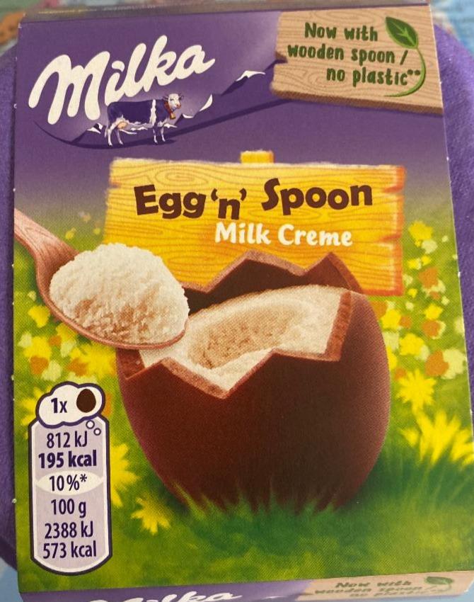 Fotografie - Egg’n’Spoon Milk Creme Milka