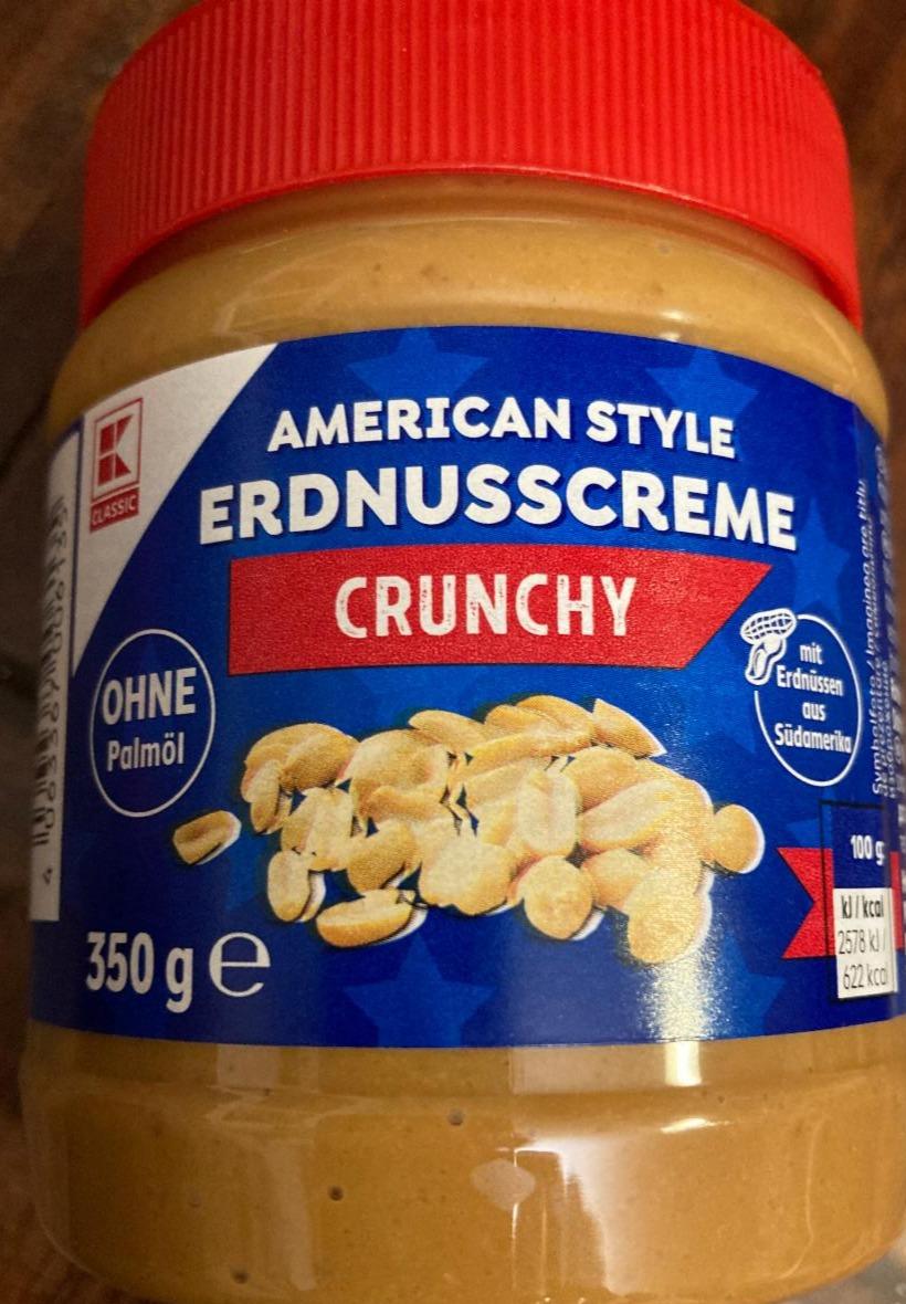 Fotografie - American Style Erdnusscreme Crunchy K-Classic