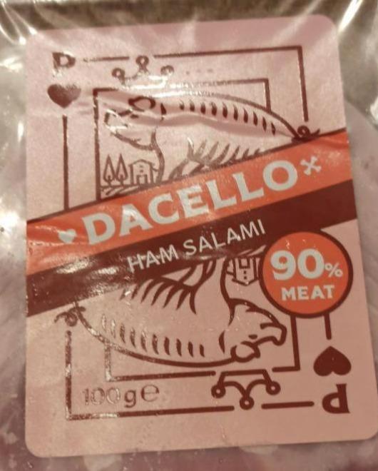Fotografie - Ham Salami 90% meat Dacello
