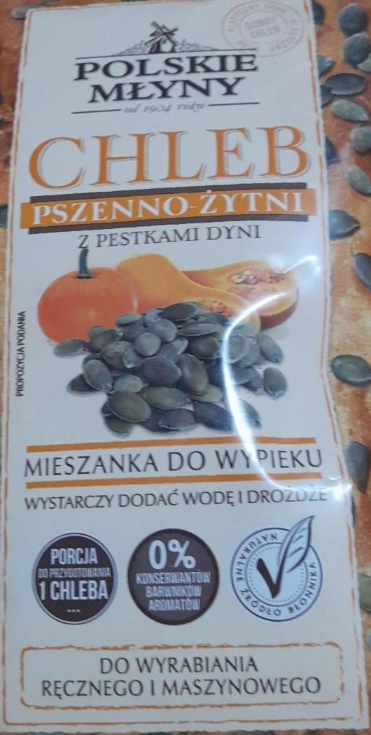 Fotografie - Chleb pszenno zytni pestkami dyni Polskie młyny