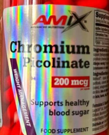 Fotografie - Chromium Picolinate Amix Nutrition
