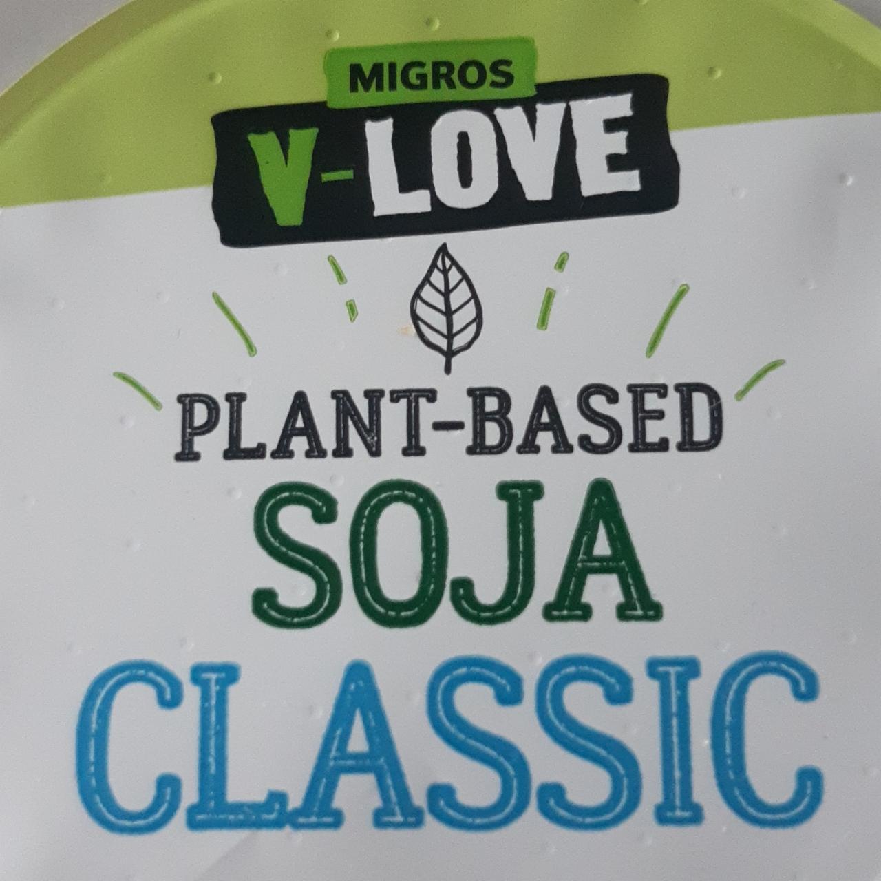 Fotografie - V-Love Plant-Based Soja Classic Migros