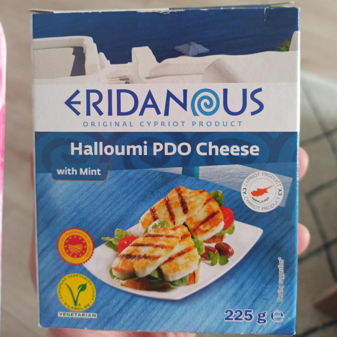 Fotografie - Halloumi Cheese with mint Eridanous