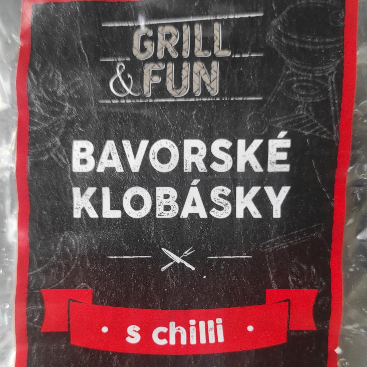 Fotografie - Bavorské klobásky s chilli Grill & Fun