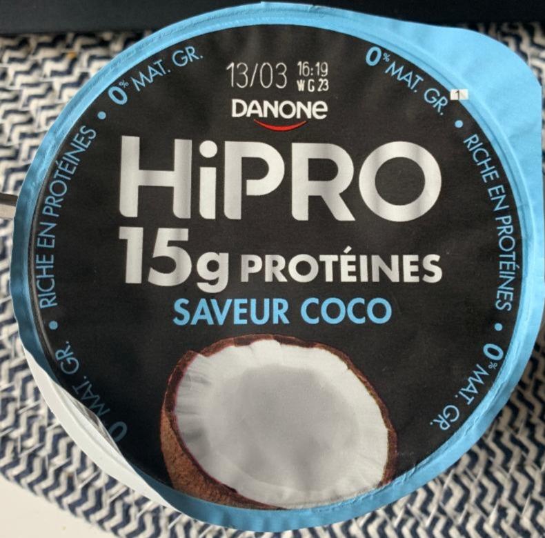 Fotografie - HiPRO 15g protéines Saveur Coco Danone
