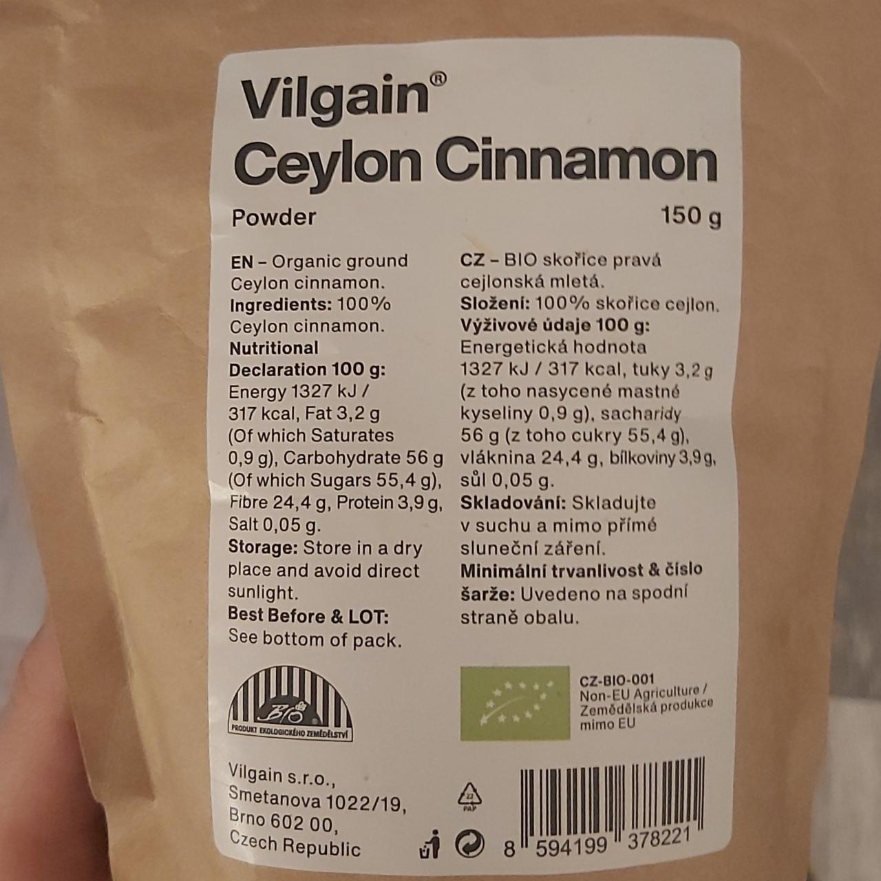 Fotografie - Ceylon Cinnamon Vilgain