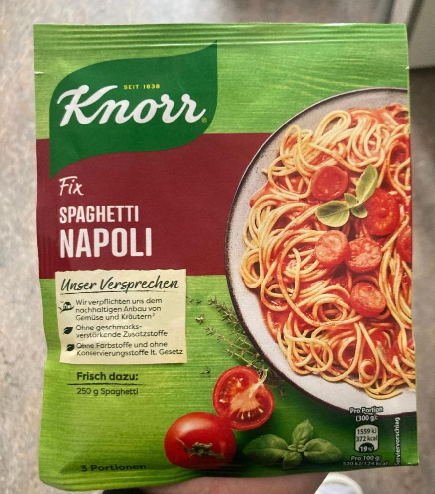Fotografie - Fix Spaghetti Napoli Knorr
