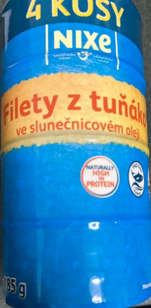 Fotografie - Filety z tuňáka ve slunečnicovém oleji Nixe