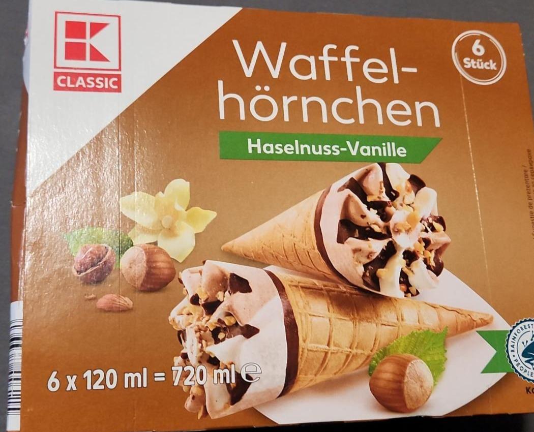 Fotografie - waffel-hörnchen, vanila-hazelnut kotnoit K-Classic