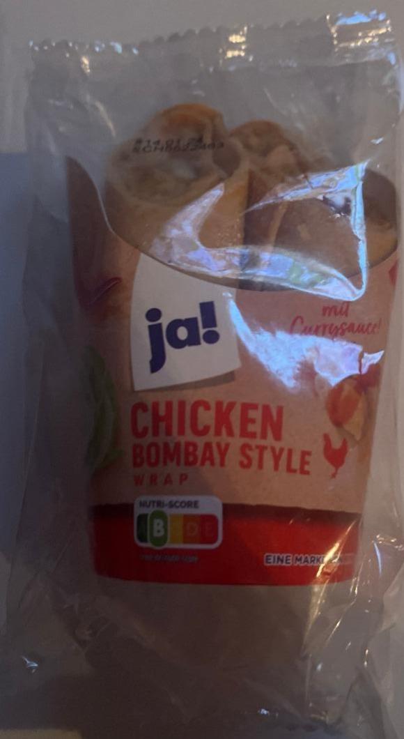 Fotografie - Chicken Bombay Style Wrap Ja!