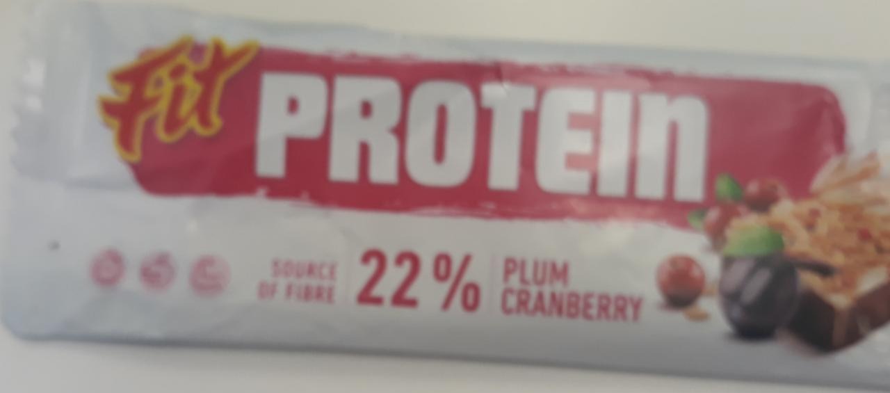 Fotografie - Fit Protein 22% plum cranberry