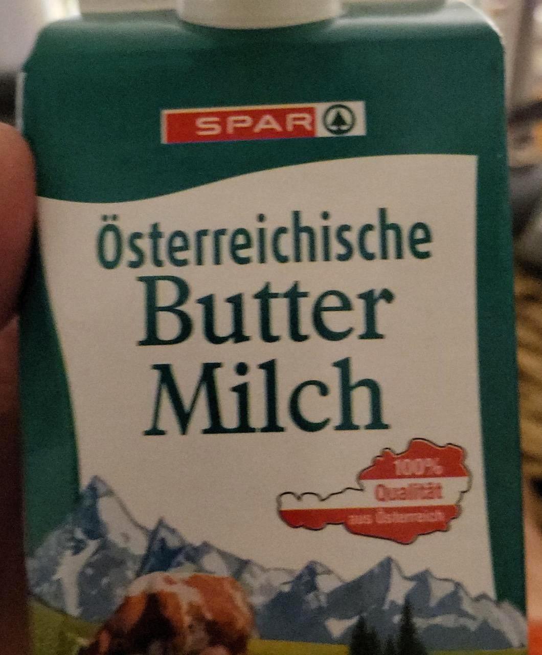 Fotografie - Österreichische Butter Milch Spar