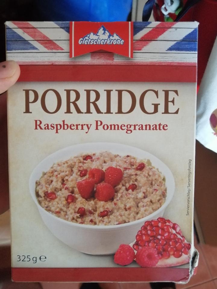 Fotografie - Porridge Raspberry Pomegrenade