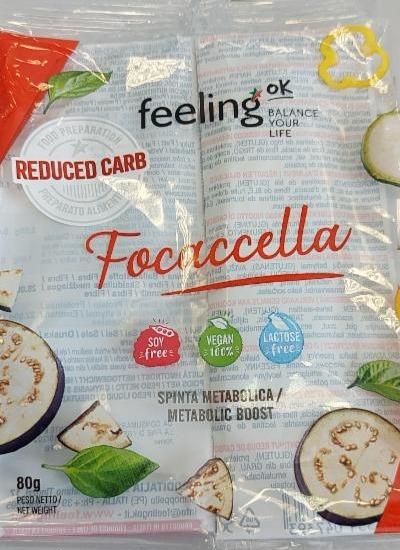Fotografie - Focaccella reduced carb Feeling OK