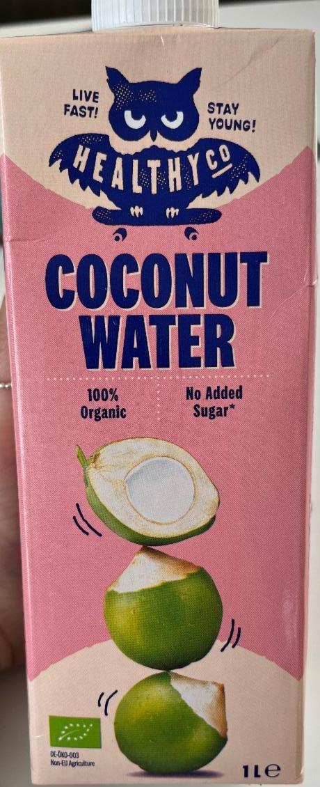 Fotografie - 100% Organic Coconut Water HealthyCo