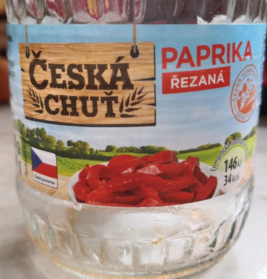 Fotografie - paprika řezaná Česká chuť