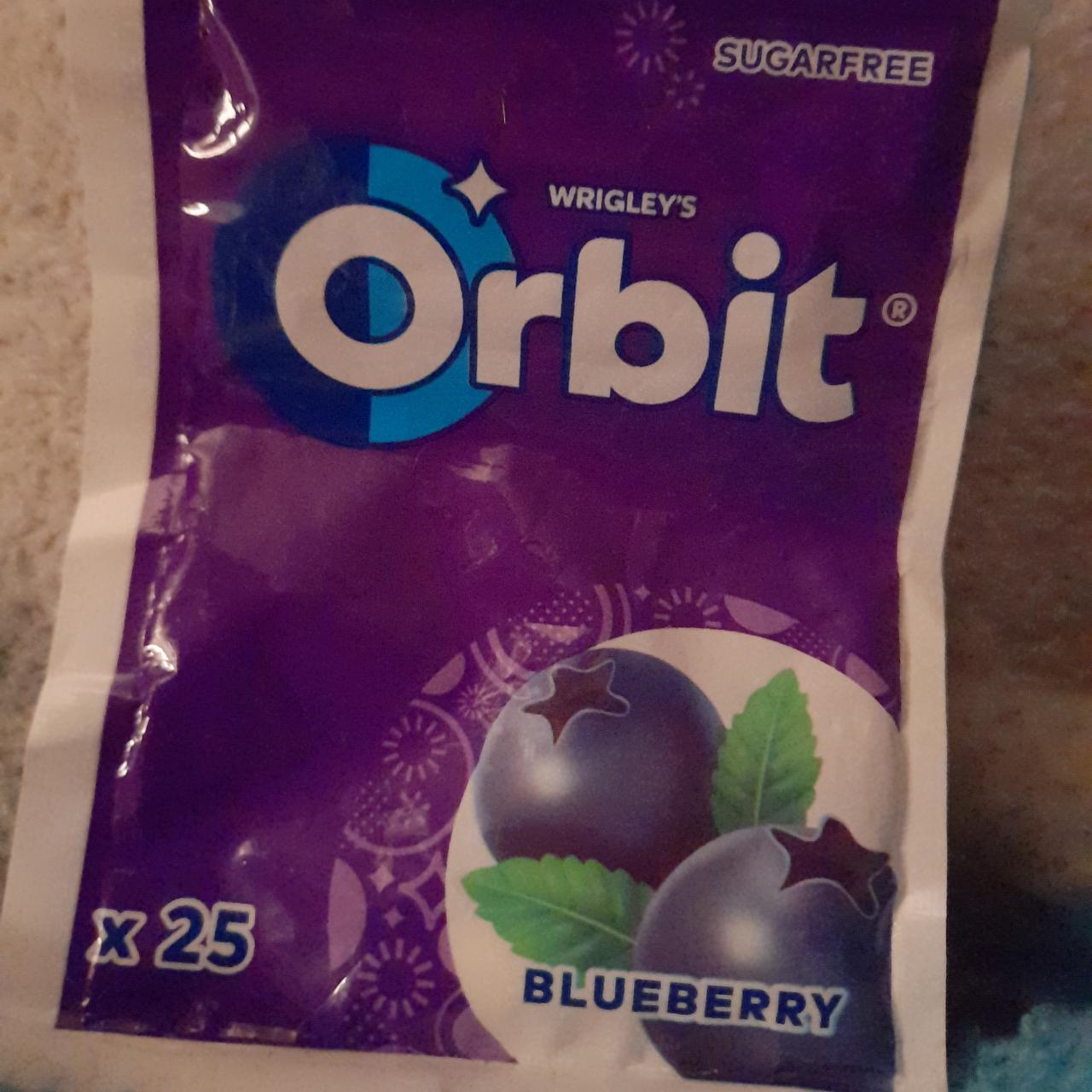Fotografie - Extra Blueberry chewing gum Wrigley's