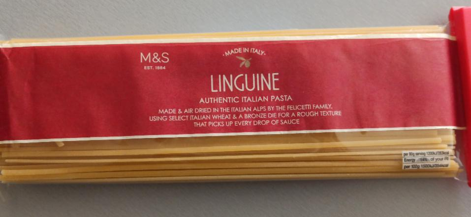 Fotografie - Linguine authentic Italian pasta- Marks & Spencer