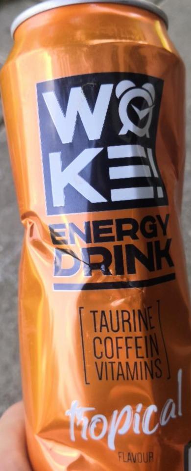 Fotografie - WOKE! Energy Drink Tropical