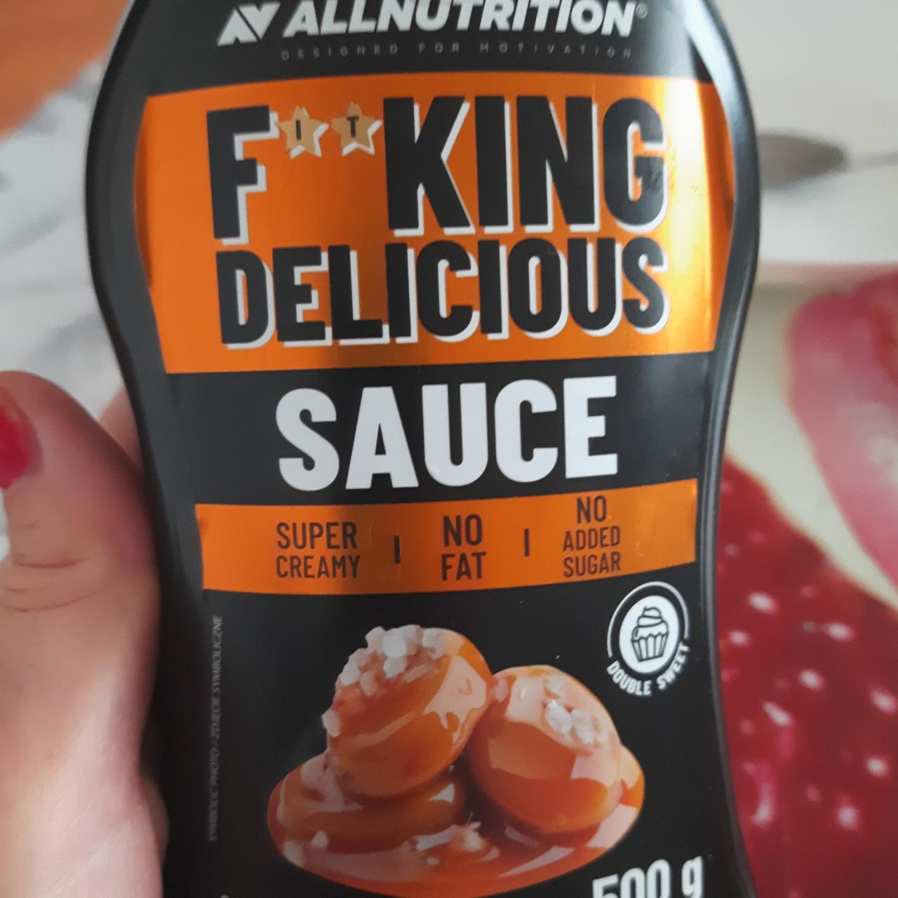 Fotografie - F**king Delicious Sauce Salted Caramel Allnutrition