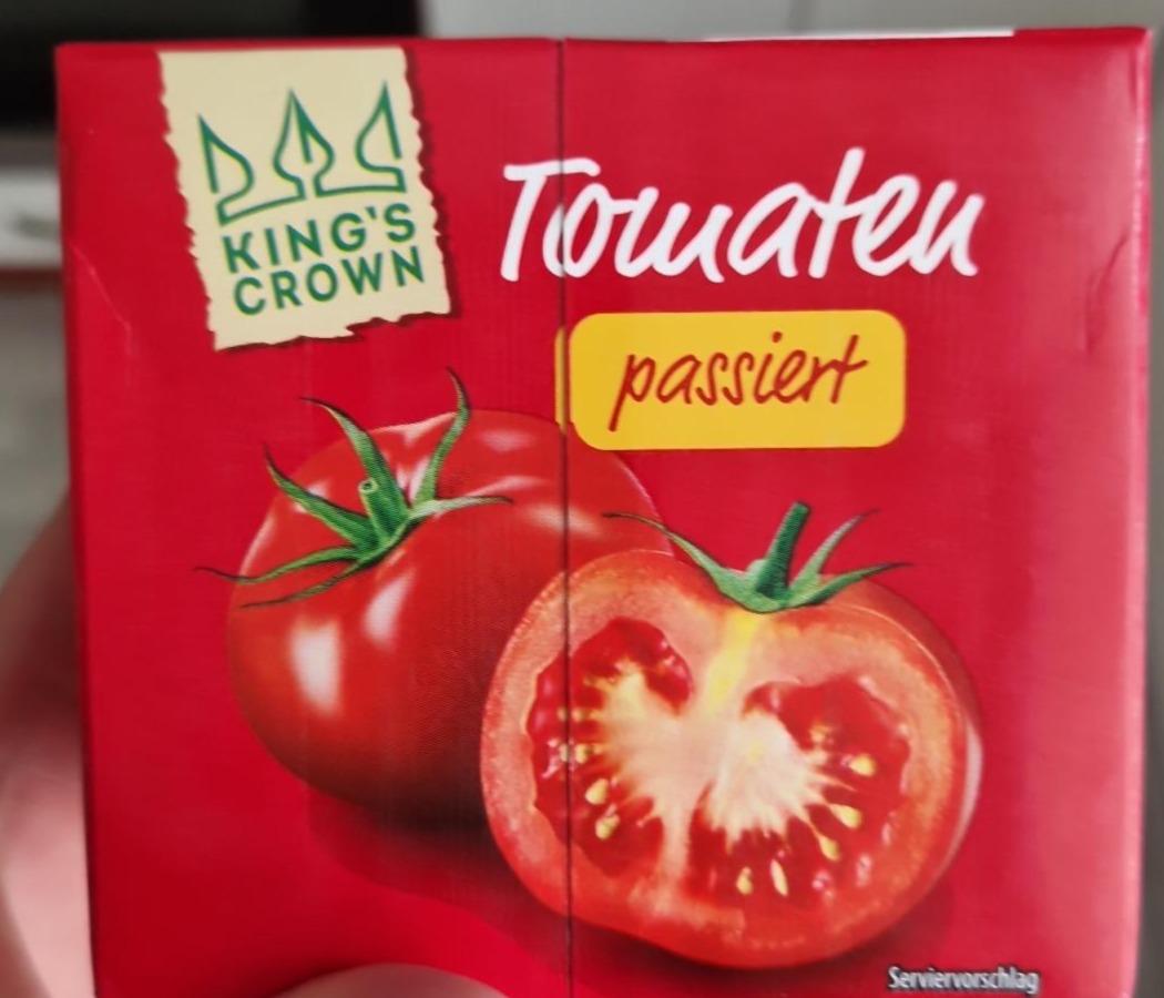 Fotografie - Tomaten passiert King's Crown