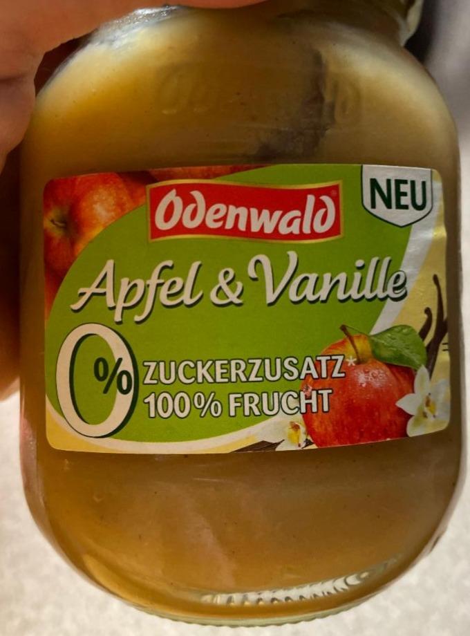 Fotografie - Apfel & Vanille 0% zuckerzusatz Odenwald