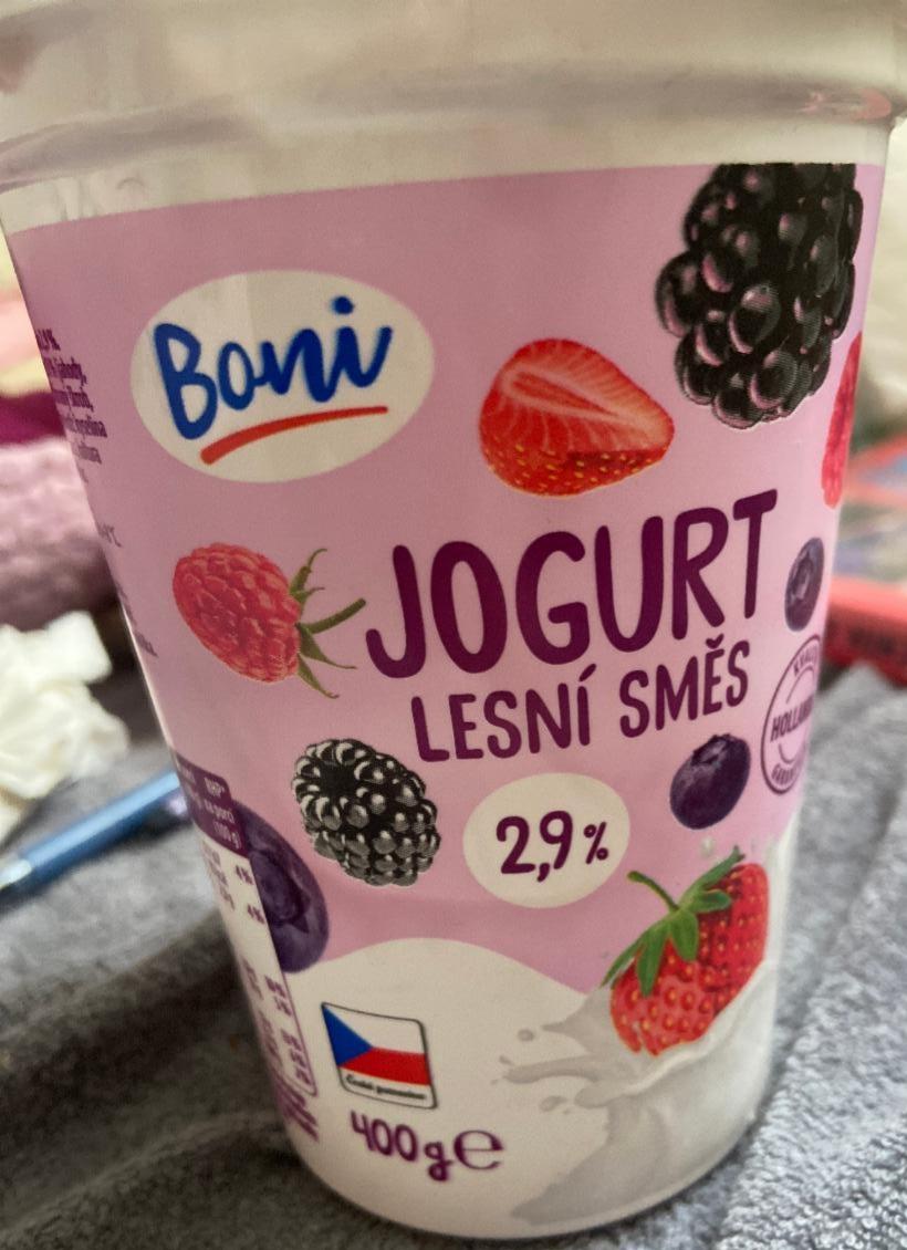 Fotografie - Jogurt lesní směs 2,9% Boni
