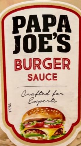 Fotografie - Burger Sauce Papa Joe's