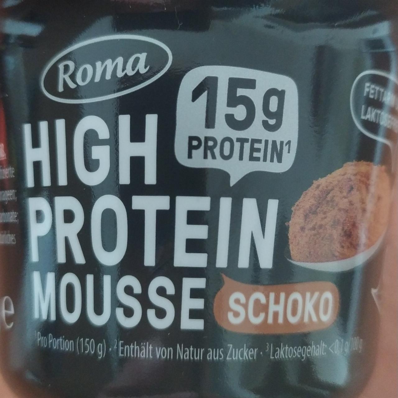 Fotografie - High protein mousse schoko Roma