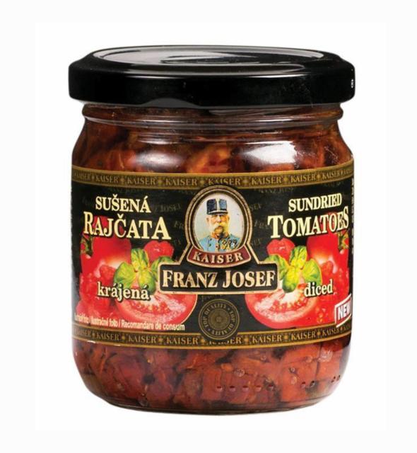 Fotografie - krájená sušená rajčata Kaiser Franz Josef