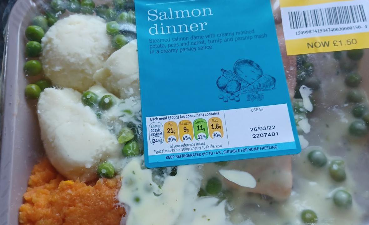 Fotografie - Salmon dinner