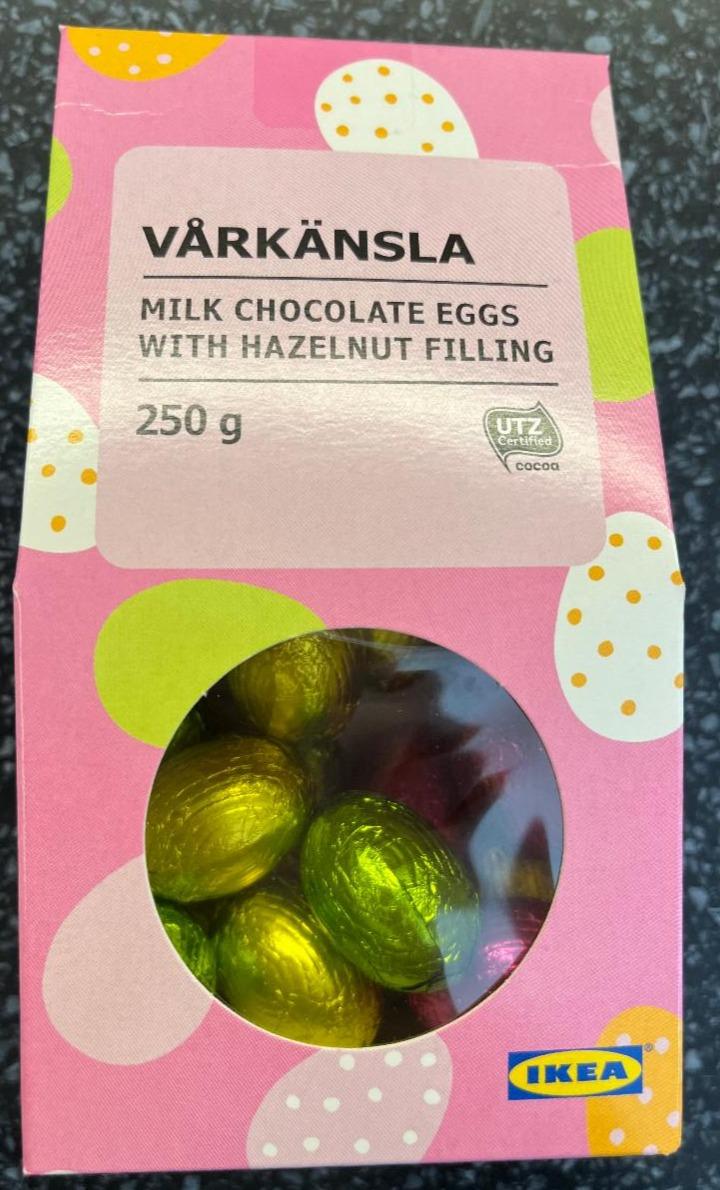 Fotografie - Varkänsla čokoládová vajíčka s oříškovou náplní
