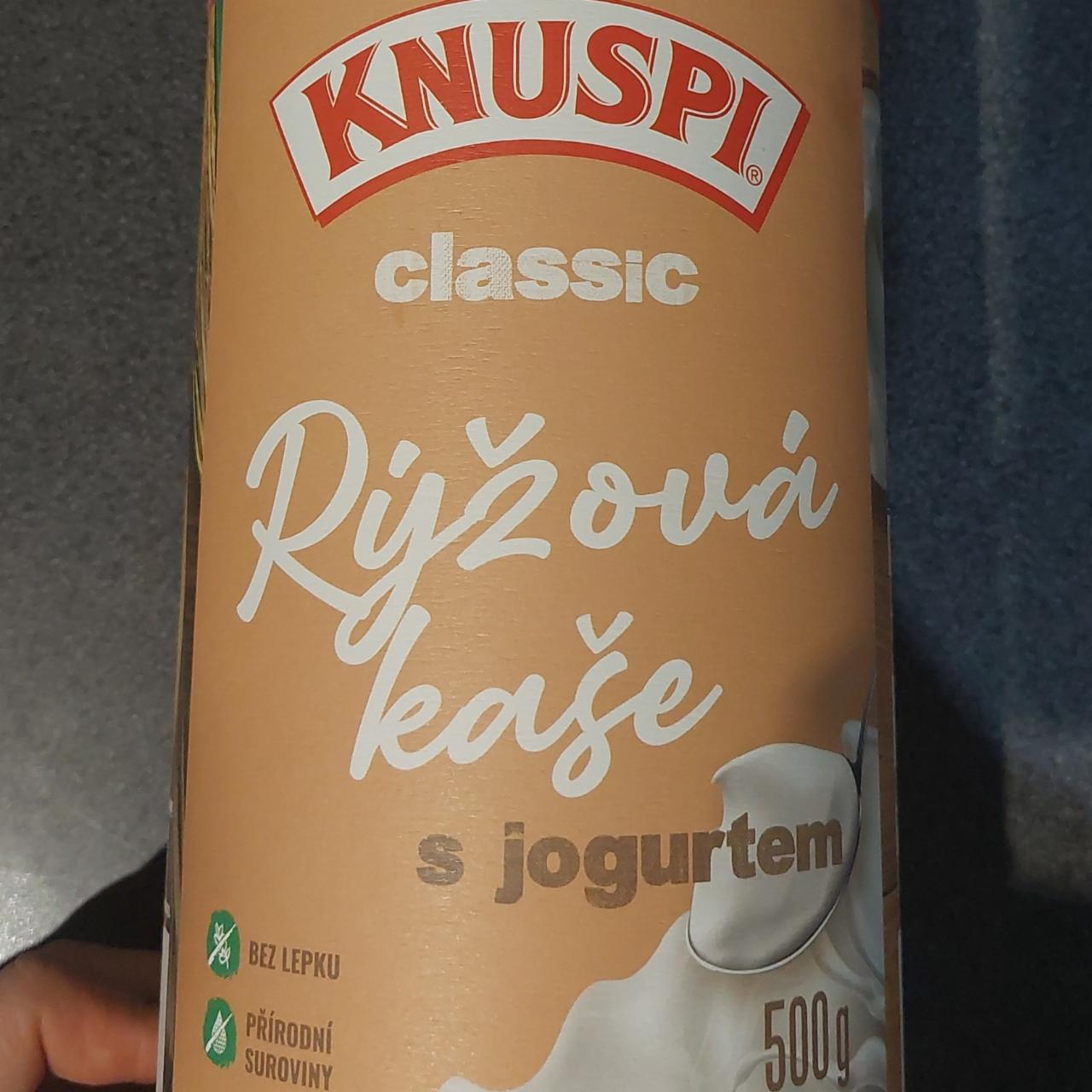 Fotografie - Rýžová kaše s jogurtem classic Knuspi
