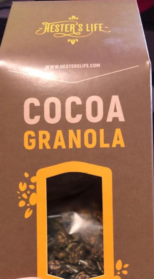 Fotografie - Cocoa granola Hester's Life