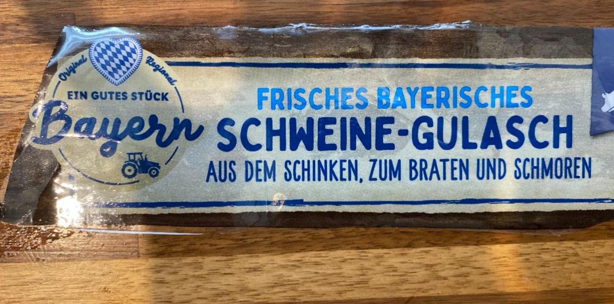 Fotografie - Schweine Gulasch Frisches Bayerisches Bayer