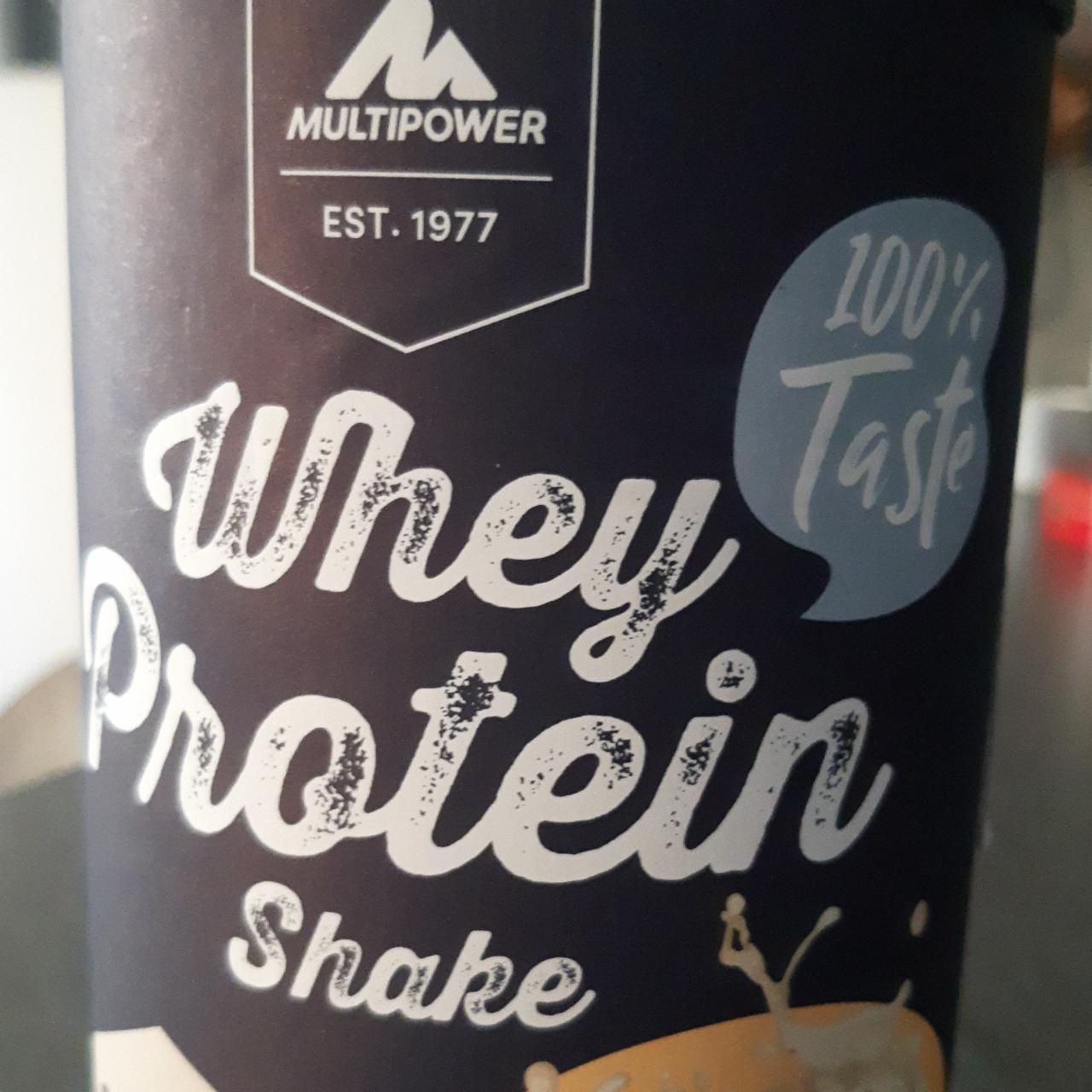 Fotografie - Whey Protein Shake Vanilla Multipower