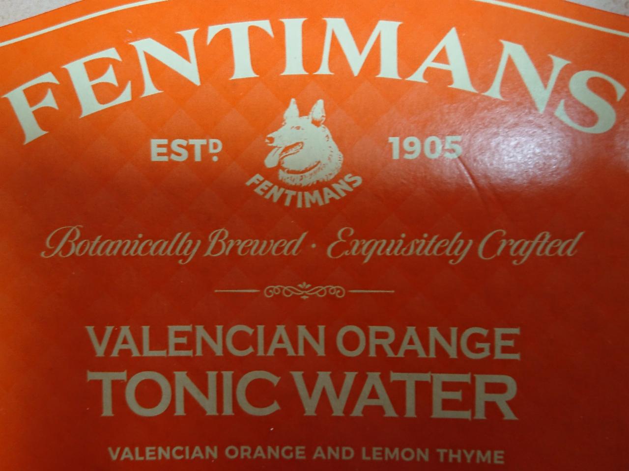 Fotografie - Valencian orange tonic water