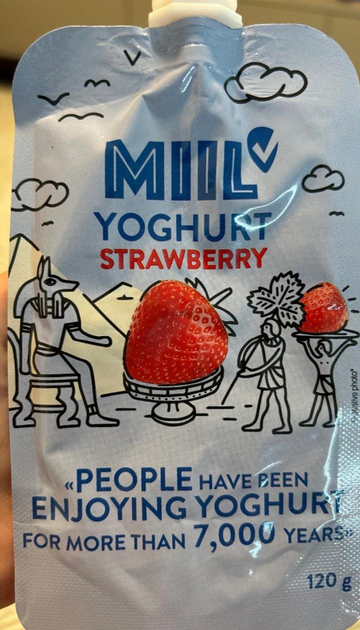 Fotografie - Yoghurt strawberry Miil