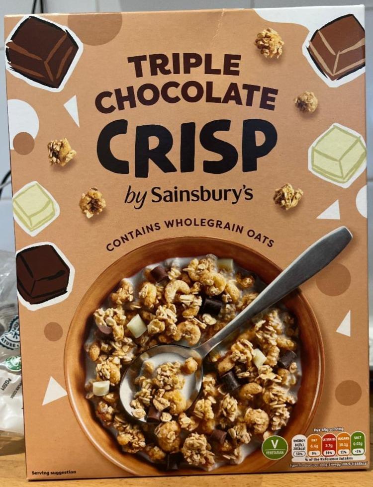Fotografie - Triple Chocolate Crisp by Sainsbury's